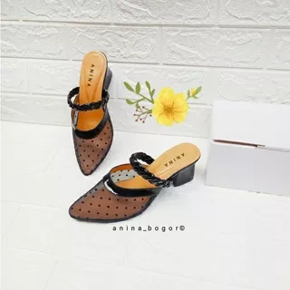 SANDAL WEDGES KEKINIAN/SANDAL HEEL WANITA/SANDAL HAK TAHU FULL BUSA FOAM/SEPATU WANITA/HAK TAHU BRUKAT/HIGH HEEL WANITA TERBARU/COD - Sandal Teplek Wedges Wanita Slop Tali kepang Remaja kekinian/Sendal Selop Slip On Tali Terbaru