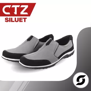 SEPATU CASUAL SLIP ON CTZ SILUET TAMPA TALI KEREN SIMPLE PRIA COWOK TERMURAH