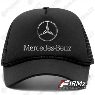 Topi MERCEDES BENZ Trucker/Jaring - Topi MERCEDES-BENZ Banyak Pilihan Warna