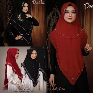 DESVIKA HIJAB •• Hijab Ceruty instan new •• kerudung instan hijab instan