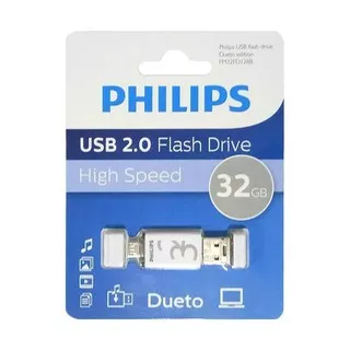 FD FlashDisk PHILIPS DUETO OTG USB2 ORIGINAL Philip Flash Disk USB USB2.0 8GB 16GB 32GB