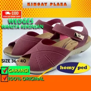 Sepatu Wedges Wanita branded Merk HOMYPED Danish TN32 Terkenal yang Bagus dan Murah Terbaru Original Promo Ori Kekinian Kulit Sintetis Harga Murah  Sandal Sendal Selop Slop Spatu Homiped Homipet Terbaru Tren 2022 LOUISA di Shope Shopee Kekinian Perempuan