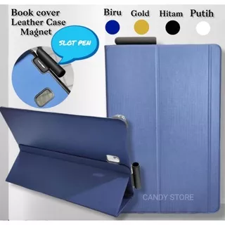 Samsung Galaxy Tab S4 10.5 T830-T835 Smart Flip Case Casing Book Cover Auto Lock Slot Pen Model Ori