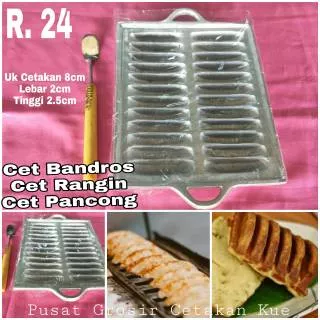 Cetakan badros /cetakan rangin isi 24