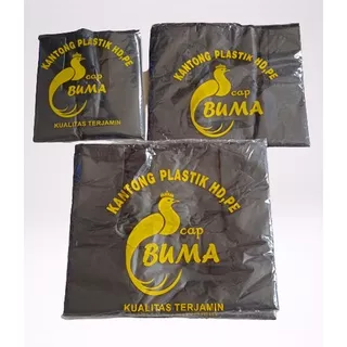 KANTONG plastik kresek hitam TEBAL uk 17 24 28 / kantong kresek hitam / plastik hitam