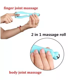 alat pijit jari tangan kaki 2 in 1 finger Roller foot toe Joint Massager Roller Muscle Relax