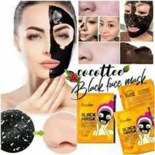 COCOTTEE BLACK MUD FACE MASK BPOM