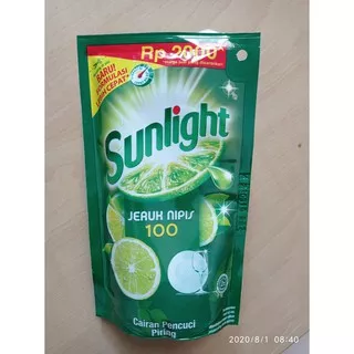 Sabun Cuci Piring Sunlight 95ml + extra 20% jeruk nipis
