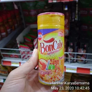 KOBE BON CABE SAMBAL TABUR EBI KRIUK LEVEL 2 BOTOL 50GR