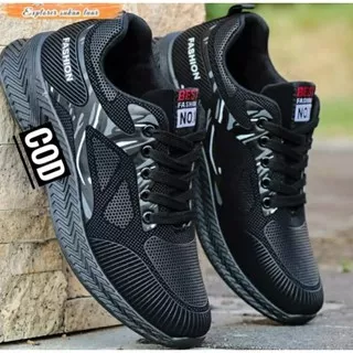 SEPATU SNEAKERS PRIA/SEPATU PRIA CASUAL/SEPATU OLAHRAGA PRIA/SEPATU RUNNING PRIA/SEPATU LARI PRIA/SEPATU SPORT PRIA/SEPATU COWOK KEREN/SEPATU PRIA SNEAKERS HITAM/SEPATU HITAM POLOS/SEPATU SEKOLAH SMP LAKI LAKI CEWEK/SEPATU BANDUNG