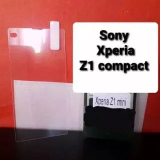 Tempered Glass Sony Xperia Z1 Compact Anti Gores Sony Xperia Z1 mini 550 SO-02F d5503