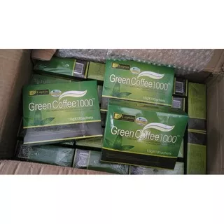 [ASLI ORIGINAL]   GREEN COFFEE 1000 ORIGINAL | LEPTIN GREEN COFFEE | KOPI DIET  REKOMENDASI DOKTER