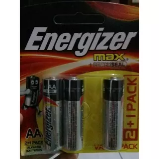 Baterai Energizer  max AA isi 3