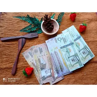 Uang Mainan Uang Palsu Riyal Arab Uang Mahar Rustic Craft