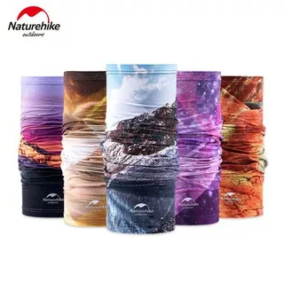 BANDANA MULTIFUNGSI BUFF RUFF NATUREHIKE NH20FS024 HEAD SCARF MASKER KAIN PENDAKI GUNUNG HIKING