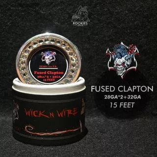 Demon Killer Fused Clapton Wire + Organic Cotton - CR004