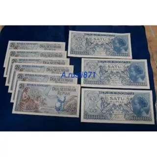 Paket Mahar Uang Kertas 18 Rupiah / Asli Uang Kuno Indonesia