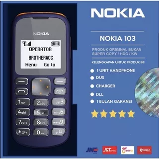 HP NOKIA 103 NEW HANDPHONE NOKIA 103