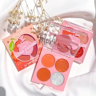 GLITTER PEACH EYESHADOW / AnyLady Eye shadow Love Glitter Eyeshadow Peach Any Lady 790