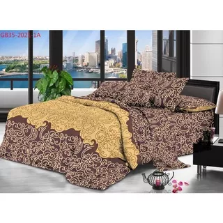 Sprei batik coklat (weisen)