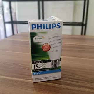 LAMPU PHILIPS TORNADO 15 Watt 15W | BOHLAM HEMAT ENERGI LISTRIK TERMURAH