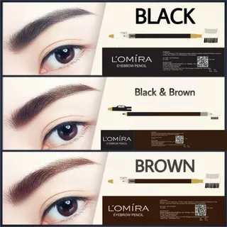 (PENSIL ALIS) LOMIRA EYEBROW - PENSIL ALIS - BPOM - SIKAT ALIS - SISIR ALIS - RAUTAN PENSIL ALIS