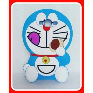 Samsung Galaxy J2 Prime Softcase 3D/4D Cover silikon J2prime Karakter Kucing Doraemon