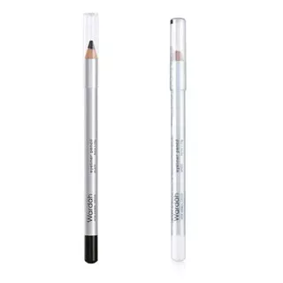 Wardah Eyeliner Pencil Black & White Eye Liner Pensil Hitam & Putih