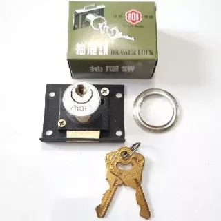 Kunci Laci Original 808 anak Kunci 2pcs Kuningan / Drawer Lock