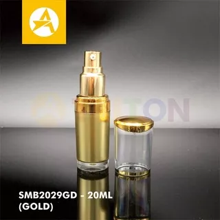 BOTOL SERUM 20ML / BOTOL PUMP 20ML / BOTOL KANEBO 20ML GOLD