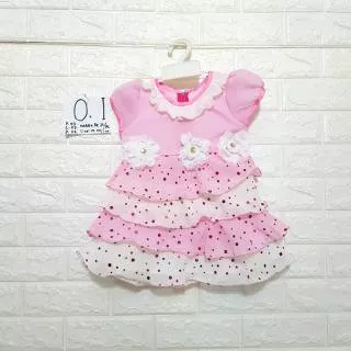 Kode 01 Dress Princess Baby u/ 5bulan-1tahun