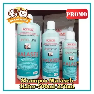 sampo malaseb poison 250ml/500ml/1Litter - Shampo Malaseb - Sampo Jamur Malaseb