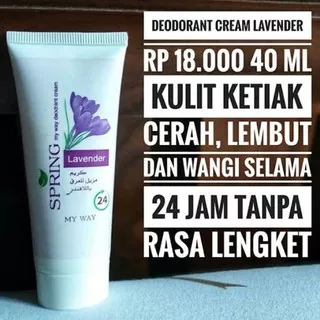 My Way Spring Deodorant Krim anti keringat pencerah pemutih ketia