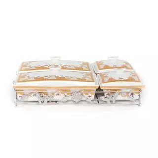 Vicenza Multi Casserole - Wadah Saji Makanan Snack B749