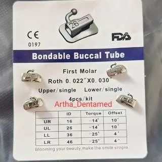 BUCCAL TUBE ROTH M1 FDA / BUCCALTUBE / BUCCAL CUP