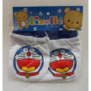 SARUNG TANGAN LIZETTE Doraemon SET SARUNG TANGAN KAKI BAYI animal rib