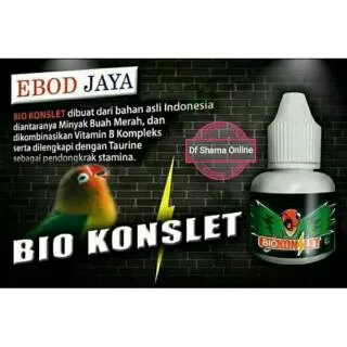 BIO KONSLET EBOD JAYA 8ML
VITAMIN LOMBA OBAT RACIKAN PENGGACOR BURUNG LOVEBIRD NGEKEK KONSLET