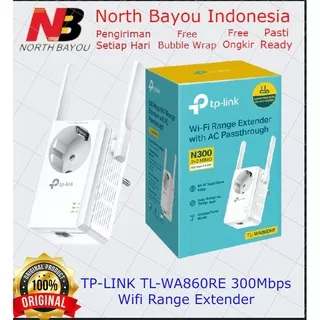 TP LINK TPLINK WA860RE 300Mbps Wi-Fi Range Extender with AC Passthrough TP-LINK TL WA860