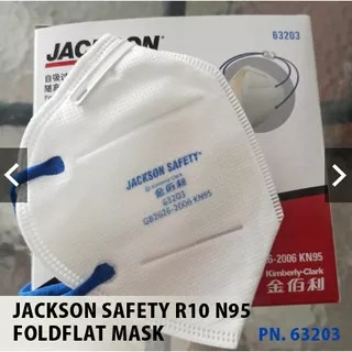 MASKER JACKSON SAFETY R10 N95 FOLDFLAT MASK