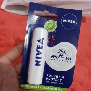[NEW] Nivea Lip Care Shoothe & Protect 4.80 ml/NIVEA Crème Soft Jar 50 ml/NIVEA Deodorant Whitening Silk Touch Roll On 25 ml