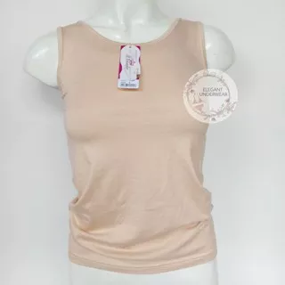 TANKTOP POLOS WANITA TALI BESAR L, XL MIRANDA 998