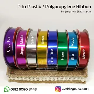 Pita Plastik / Polypropylene Ribbon