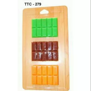 Cetakan coklat bar ttc