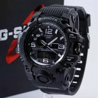 PROMO ANTI AIR RUBBER JAM TANGAN PRIA SPORT G-SHOCK GSHOCK DUAL-TIME GWG-1000 LIST PUTIH cod