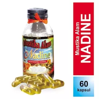 Mustika alam Nadine isi 60 kapsul mengandung Collagen PROMO !!!