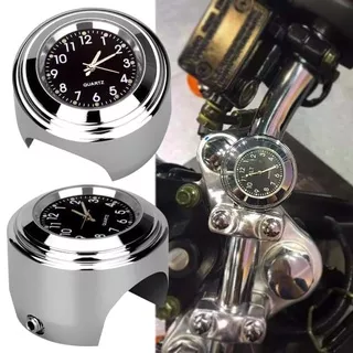 Gs8 Jam untuk Stang Handlebar Motor Anti Air / Waterproof Motorcycle Clock