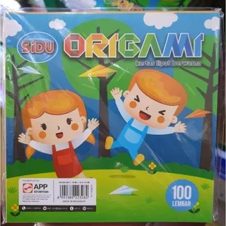 SIDU - Kertas Origami 14x14 isi 100 lembar (1 buku)