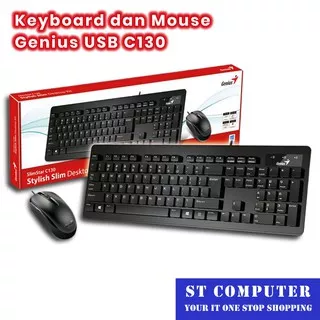 Keyboard dan mouse Genius USB C130