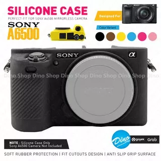 Silikon Sony Alpha A6500 Silicone Soft Case Sarung Kamera A 6500