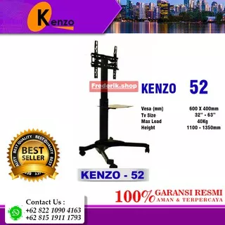 Braket TV Standing / Breket Standing Floor / Bracket Standing / Berdiri TV LED (32-63)KENZO KZ-52